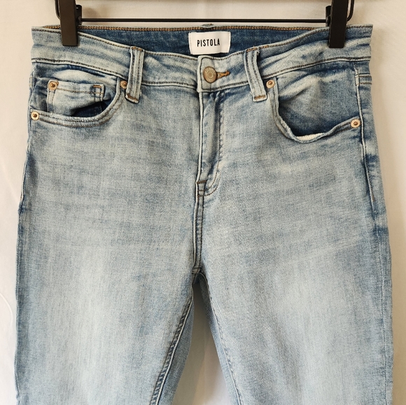 Pistola Arielle Skinny Scissor Cut Hem Jean, size 29 - Picture 6 of 13